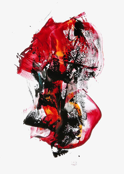 Le chaman - a Paint Artowrk by Philippe HERVE